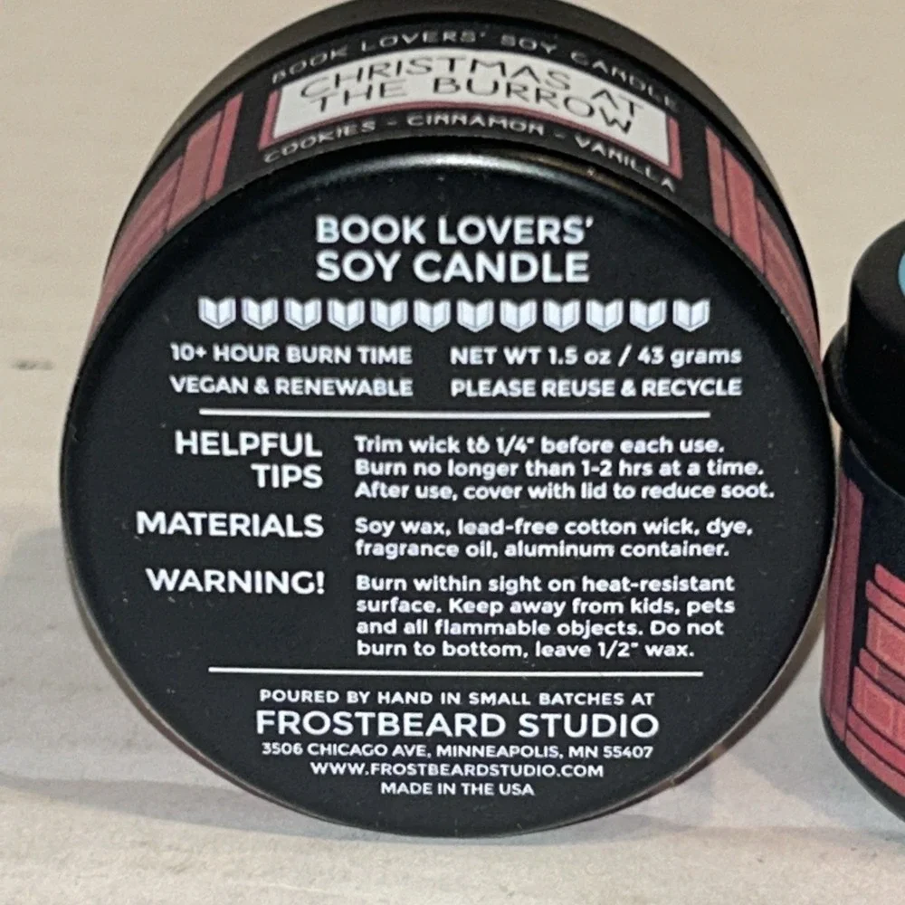 Frostbeard Studios Book Candle 